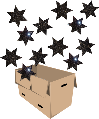 Glimpses of God Box with Stars