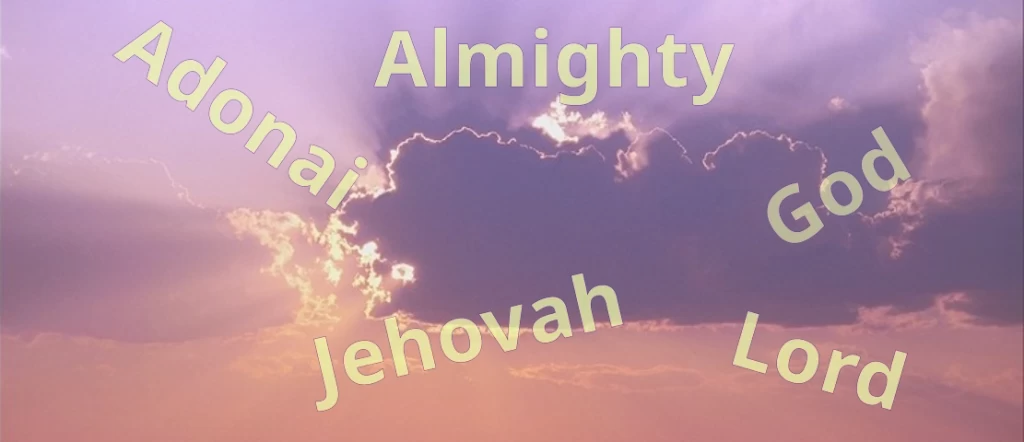 Names of God on Cloud