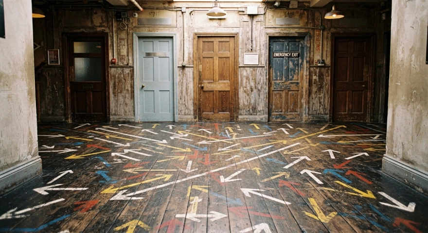 Old Plank Floor by Gemini